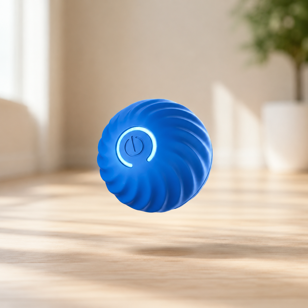 Balle rebondissante interactive pour chiens