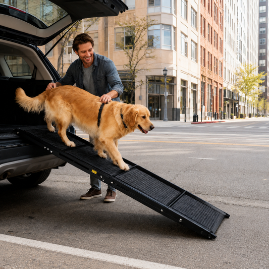 Rampe pliable pour chiens