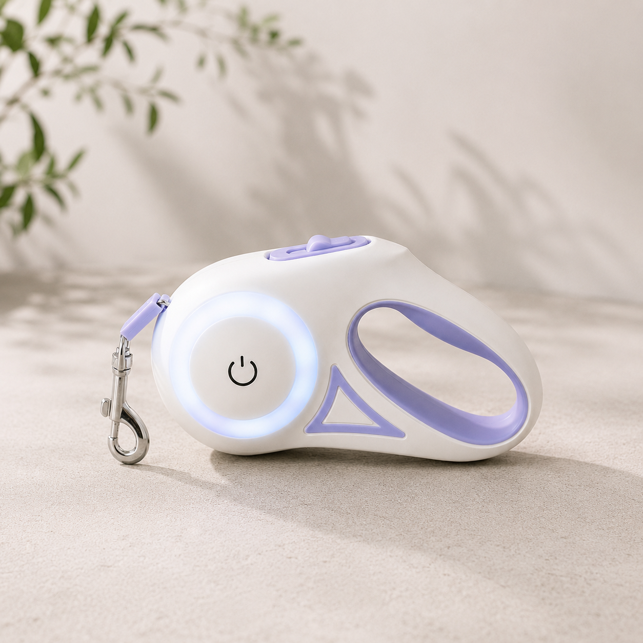 Laisse rétractable lumineuse pour chiens