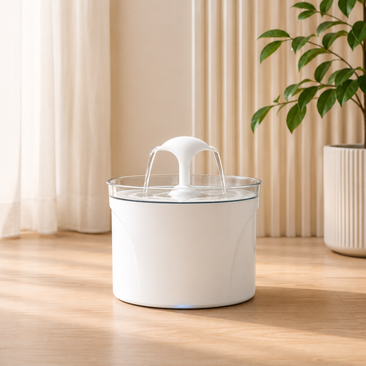 Fontaine à eau automatique en acier inoxydable pour animaux